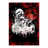 Viking Grinning Skull (Print Only) thumbnail