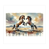 Rearing Horses (Print Only) thumbnail