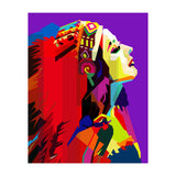 Apache Woman Pop Art Wpap (Print Only) thumbnail
