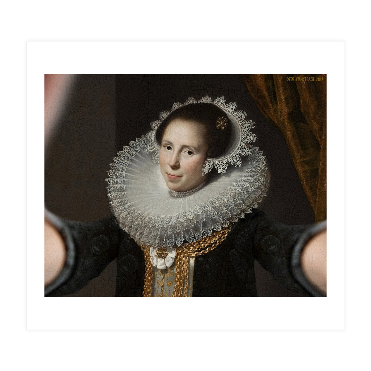 Johanna Martens - Paulus Moreelse - Selfie (Print Only)