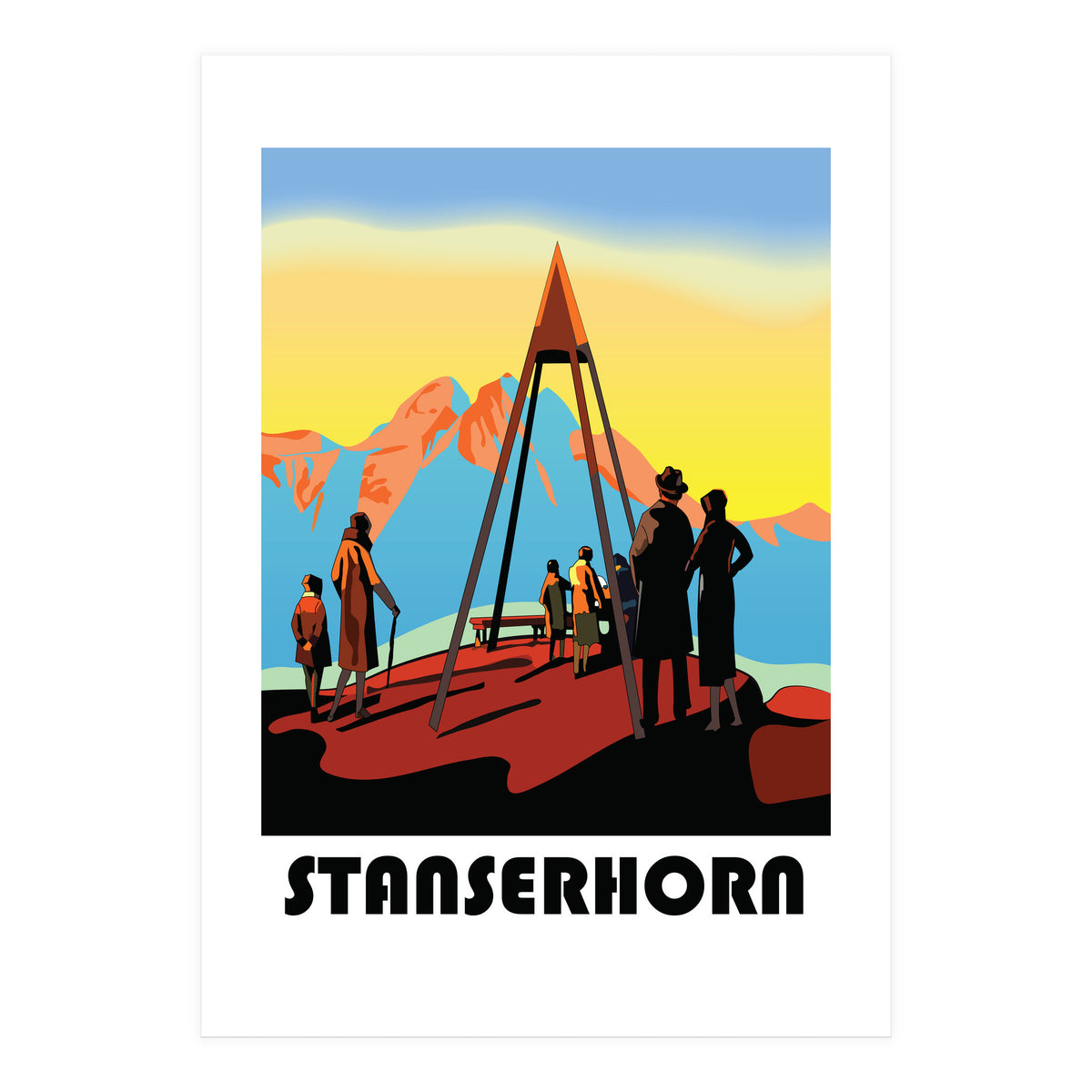 Stanserhorn, Viewpoint, Switzerland (Print Only)