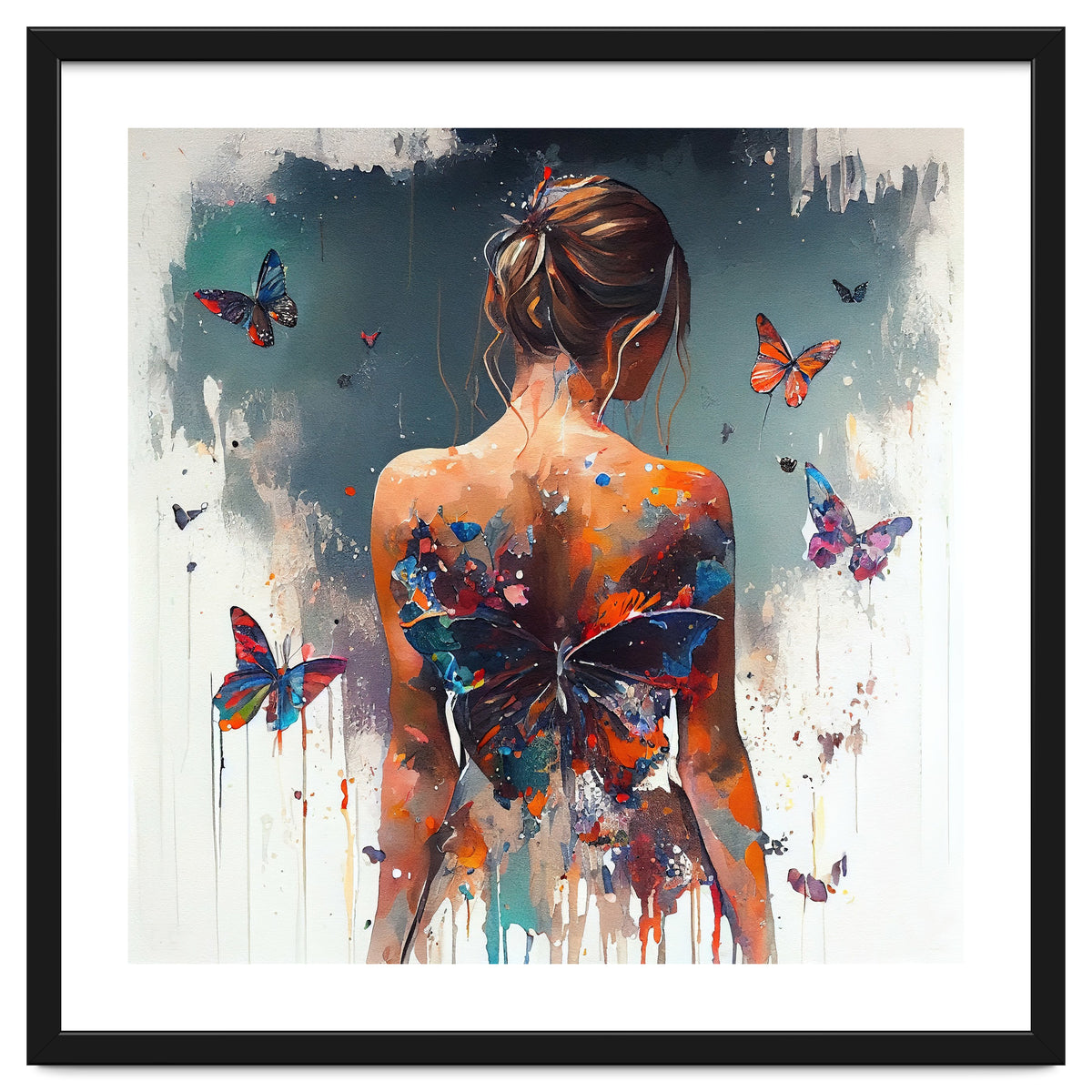 Powerful Butterfly Woman Body #4