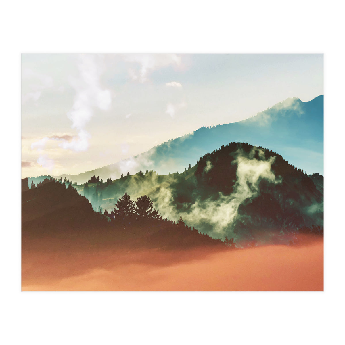 Mighty Mountain #society6 #decor #buyart (Print Only)