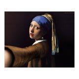Girl With A Pearl Earring - Vermeer - Selfie (Print Only) thumbnail