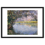 Henri Lebasque (Champigné, 1865-Le Cannet, 1937). Banks of the RIver Marne near Montévrain (ca. 1... thumbnail