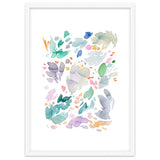 Abstract Watercolor Summer Flowers II thumbnail