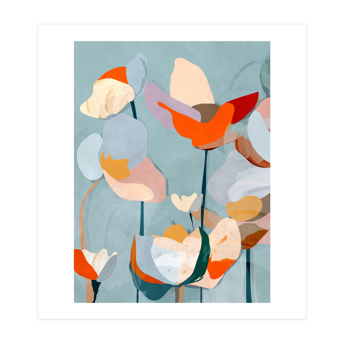 Layered Bloom (Print Only)