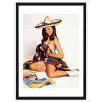 Sexy Pinup Mexican Girl