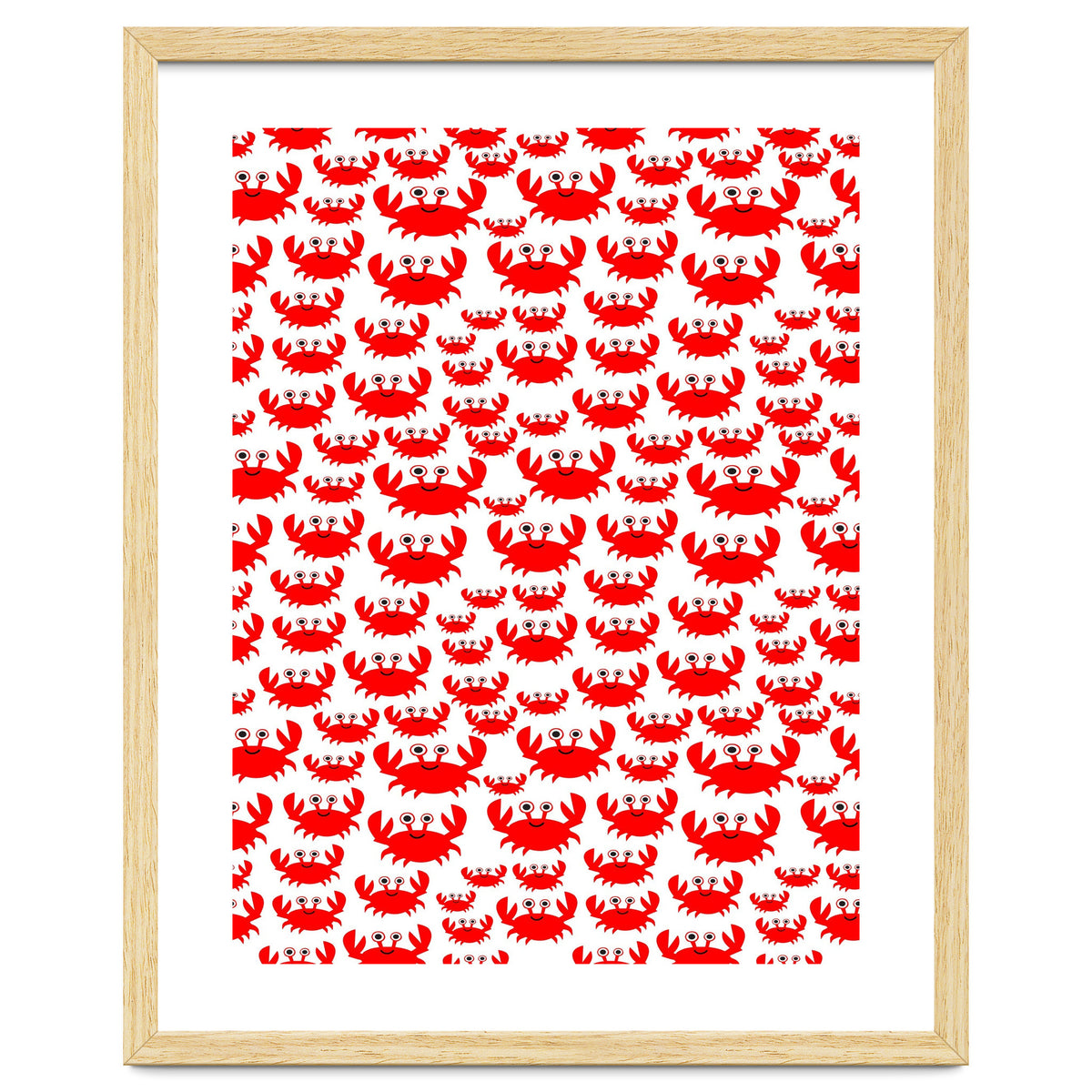 Red Crab Pattern