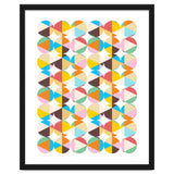 Retro Geometry #society6 #decor #buyart thumbnail