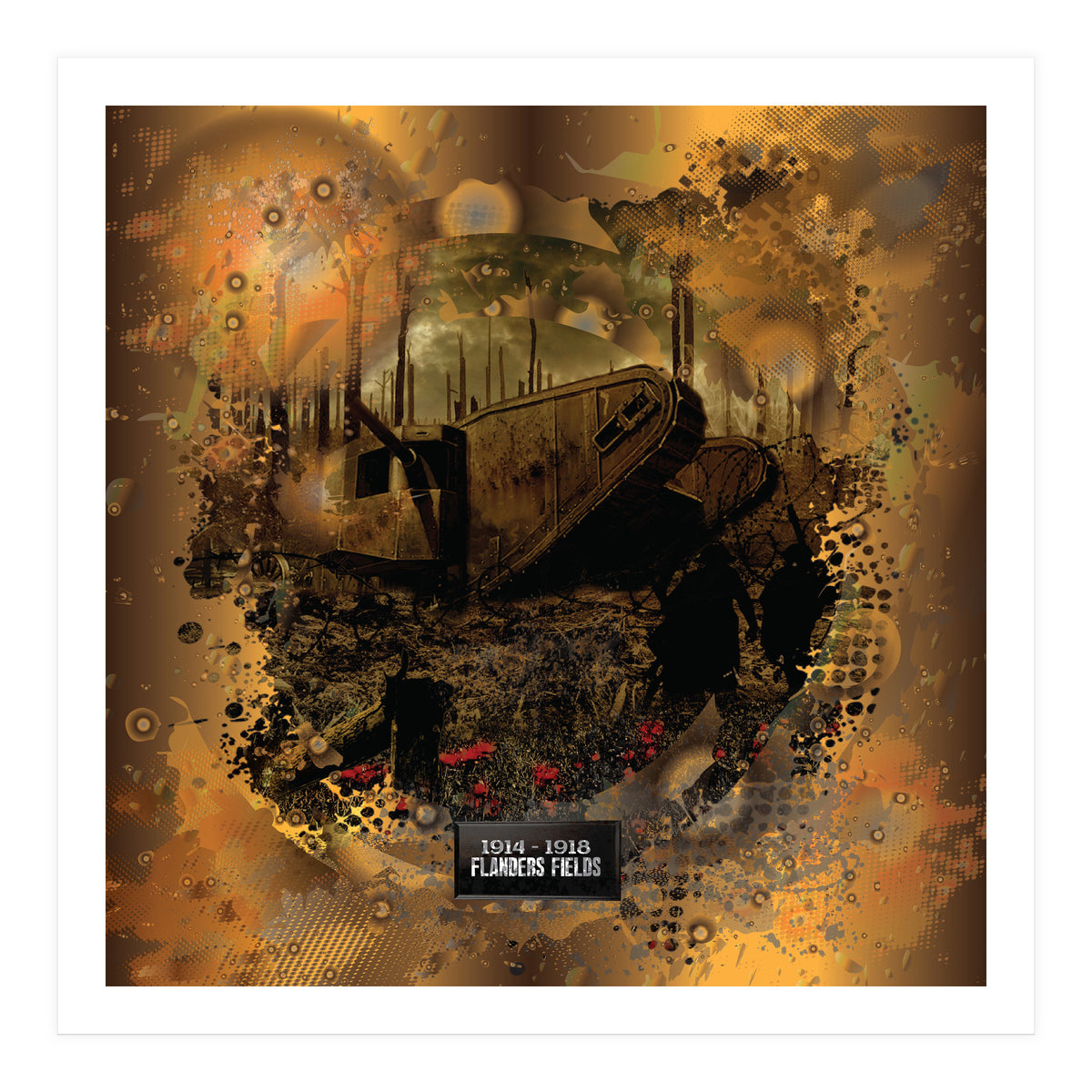 In Flanders Field WW1 (Print Only)