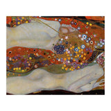 Wasserschlangen - Watersnakes II (The friends),1904/07. Canvas, 80 x 145 cm. (Print Only) thumbnail