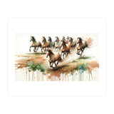 Galloping Horse Herd (Print Only) thumbnail