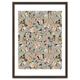 Flying Butterflies Gold Beige thumbnail