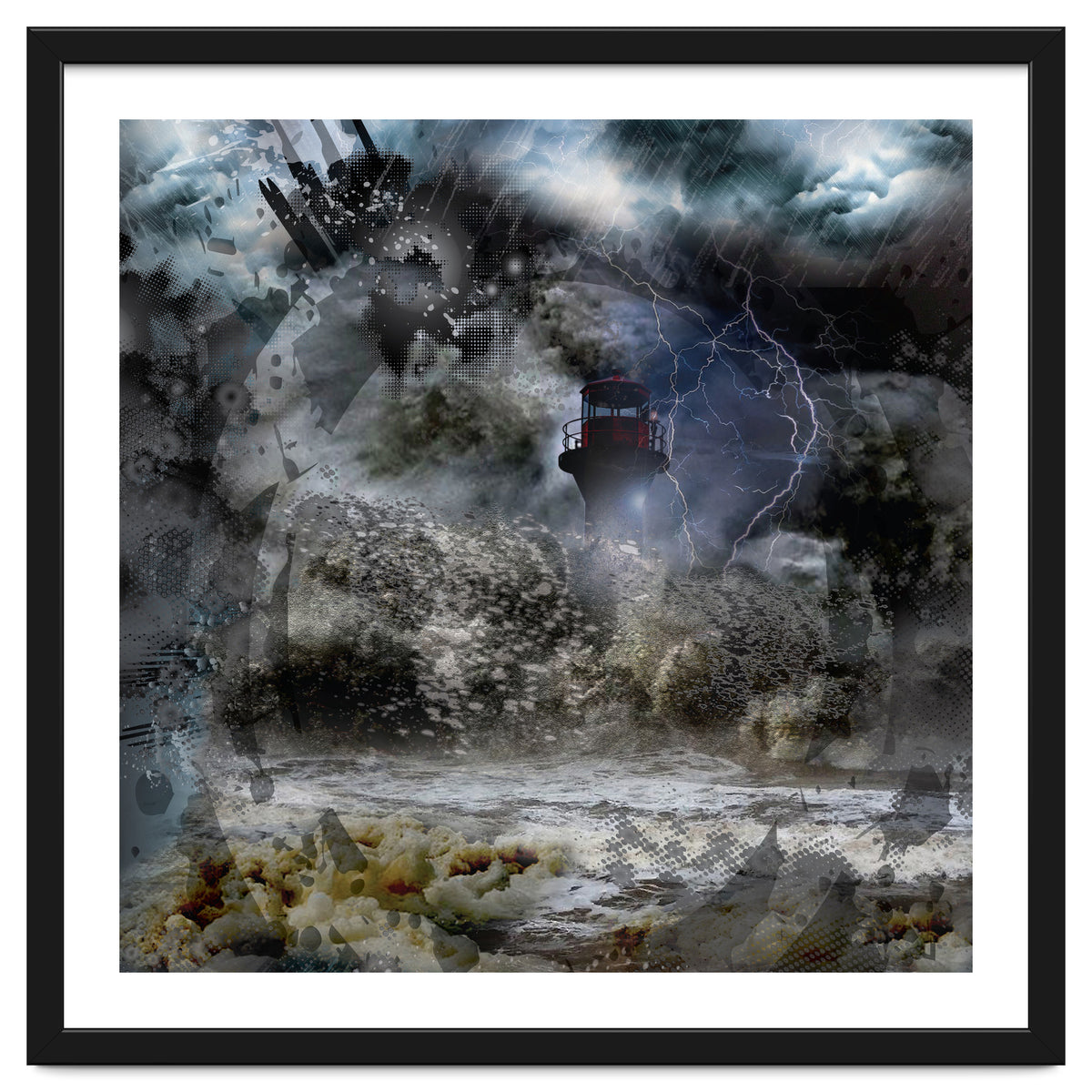 Lighthouse Storm