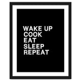 Wake up. Cook. Eat. Sleep. Repeat. thumbnail