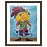 Finn, the Pirate, with Cookie, his Parrot thumbnail