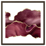 Burgundy & Gold Glitter Agate Texture 08 thumbnail