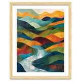 Abstract Rolling Hills Landscape thumbnail