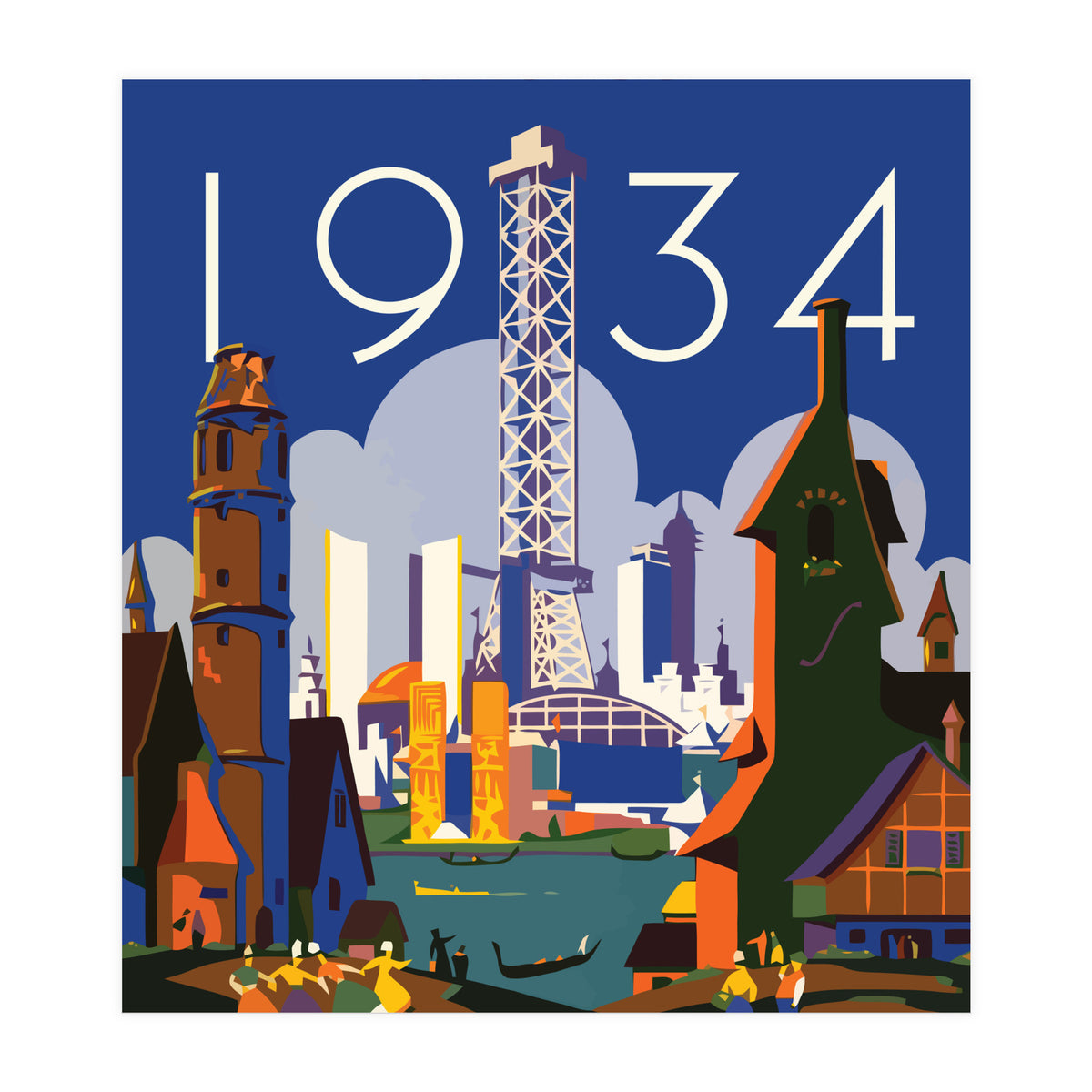 Chicago, World Fair (Print Only)