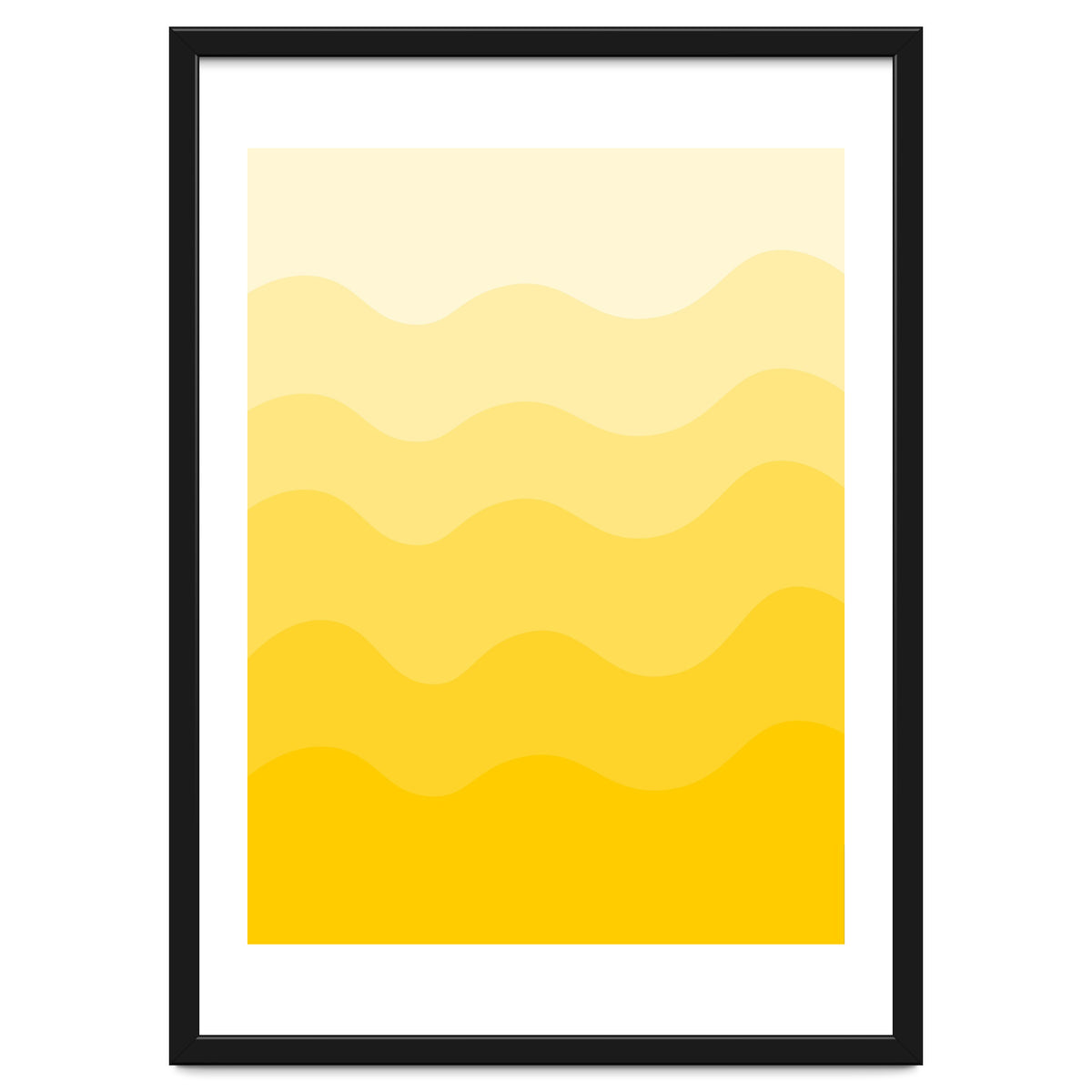 Yellow gradient design