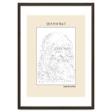 Self Portrait – Leonardo Da Vinci (ascii Art) thumbnail
