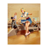 Sexy Pinup Girl On Bowling Incident (Print Only) thumbnail