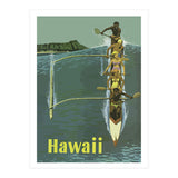 Hawaii, Boat a Big Wave (Print Only) thumbnail