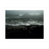 Silent Beauty - OCEAN IN THE BLACK BEACH  (Print Only)