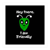 Friendly Alien  (Print Only) thumbnail