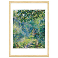 Renoir Path in the Forest Impressionist Landscape