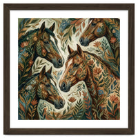 Wild Horses In Bloom