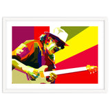 Carlos Santana Latin Guitarist Pop Art Wpap thumbnail