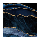 Navy & Gold Agate Texture 02 (Print Only) thumbnail