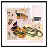 Abstract White Daydream Flower thumbnail