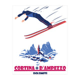 Ski Jump At Cortina Di Ampezzo (Print Only) thumbnail