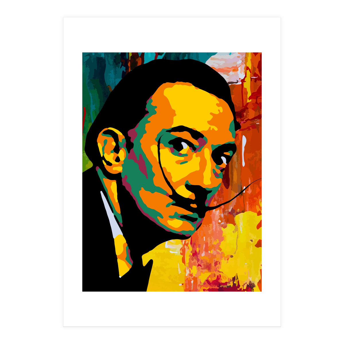 Salvador Dali Abstract 2 (Print Only)