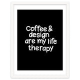 Coffee and design are my life therapy thumbnail