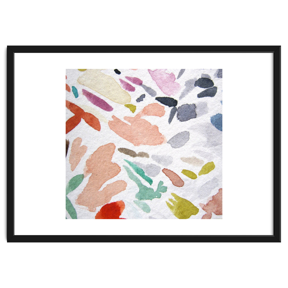 Abstract, Watercolor, Art Print, Viddy Pop The Mood Room