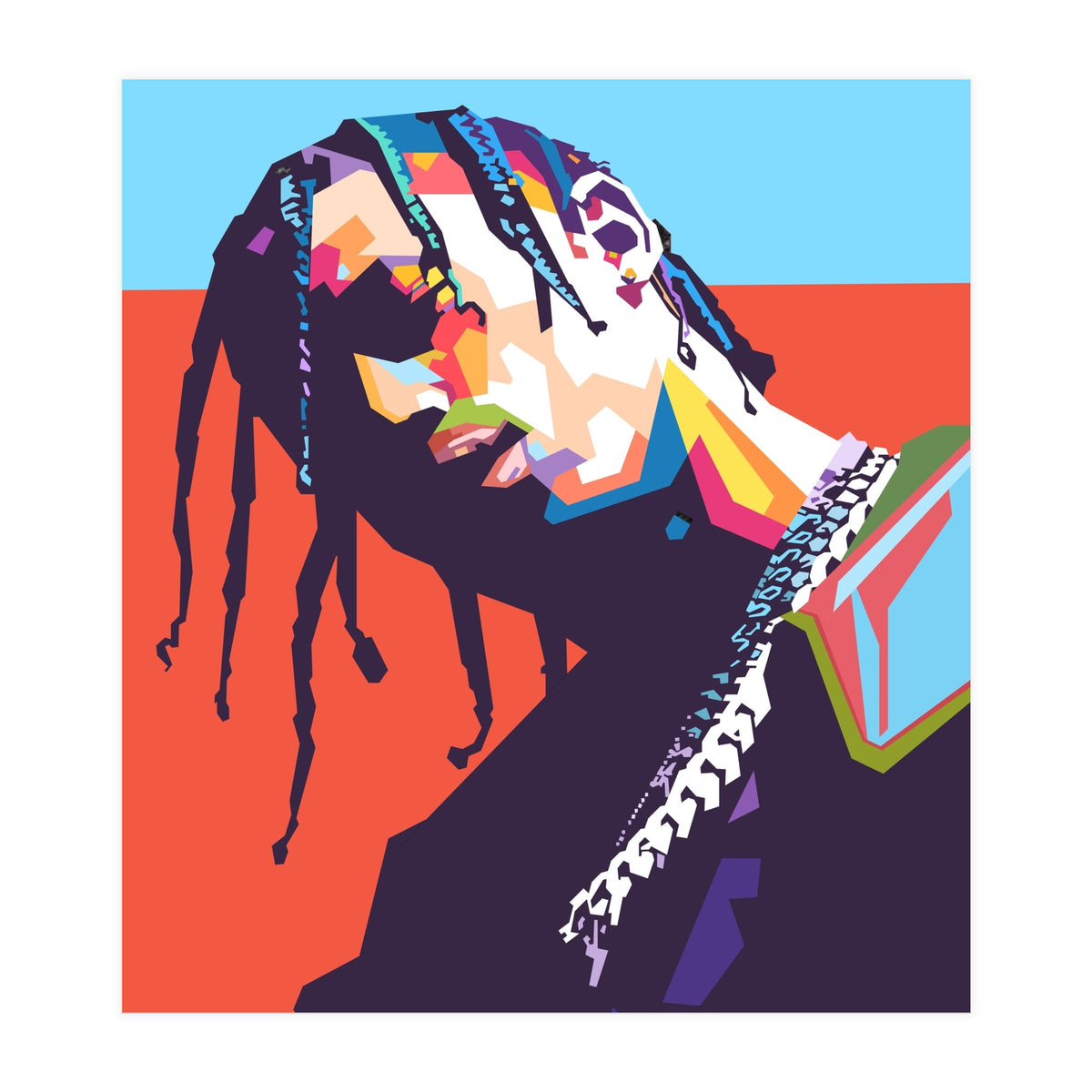 Travis Scott wpap art (Print Only)