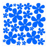 Blue Flowers Pattern (Print Only) thumbnail