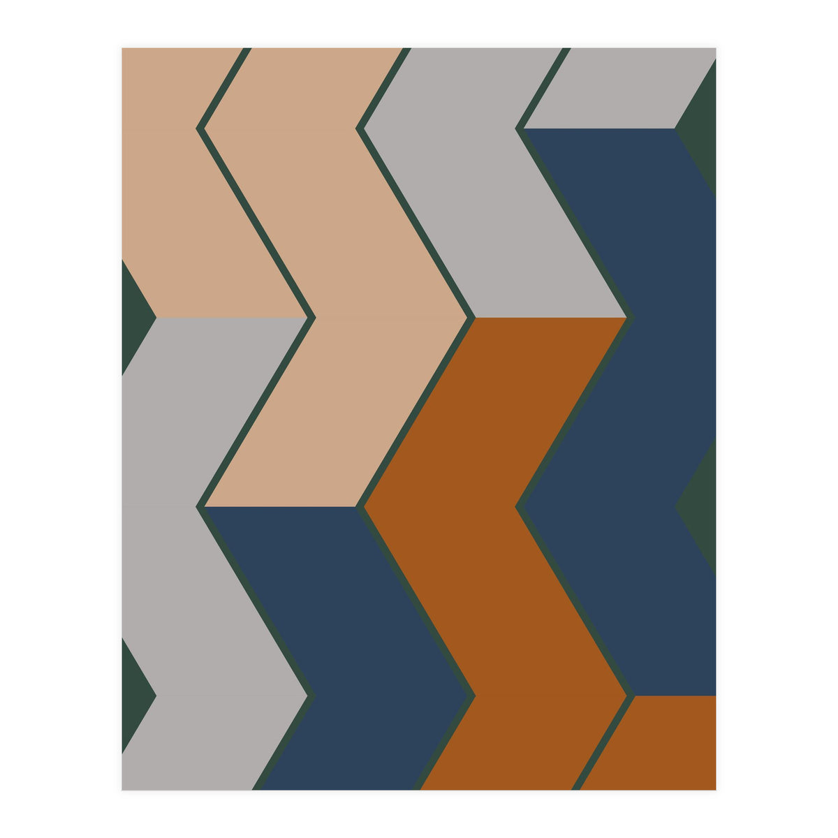 Modern Fall Winter  (Print Only)