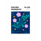 Magical Flowers No.20 Midnight Purple (Print Only) thumbnail