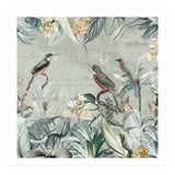 Vintage Exotic Birds Paradise Jungle (Print Only) thumbnail