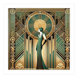 Opulent Elegance A Tribute To Art Deco (Print Only) thumbnail