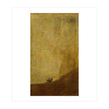 Dog, half submerged. One of the " from the Quinta del Sordo, Goya's house.1819-1823. (Print Only) thumbnail