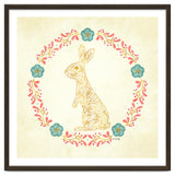 Floral Rabbit Wreath thumbnail