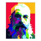 Claude Monet Artist Painting WPAP Trending Now (Print Only) thumbnail