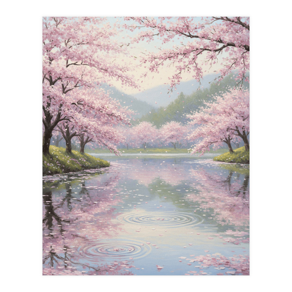 Ephemeral Spring Ripples (Print Only)