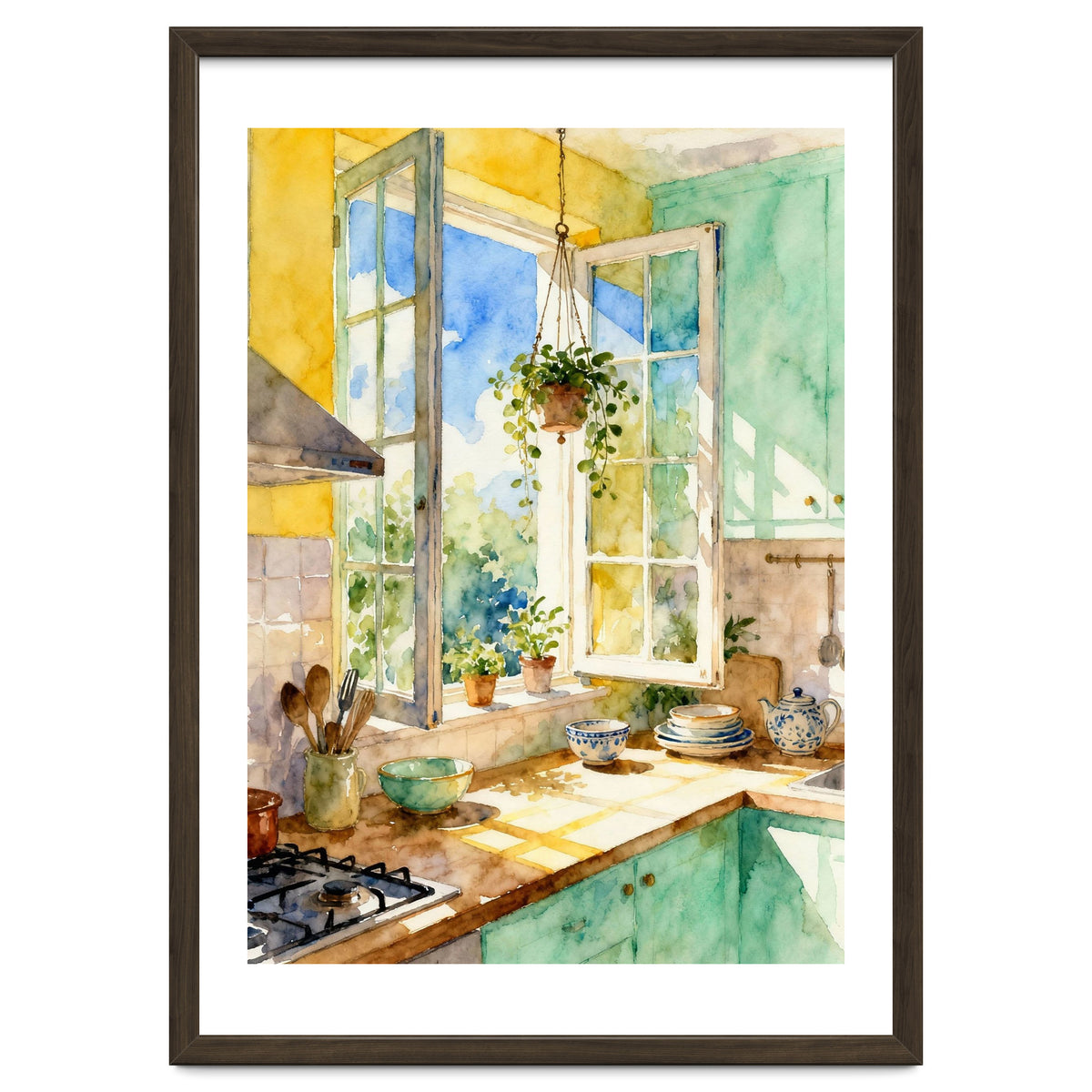 Matisse Inspired Kitchen Room